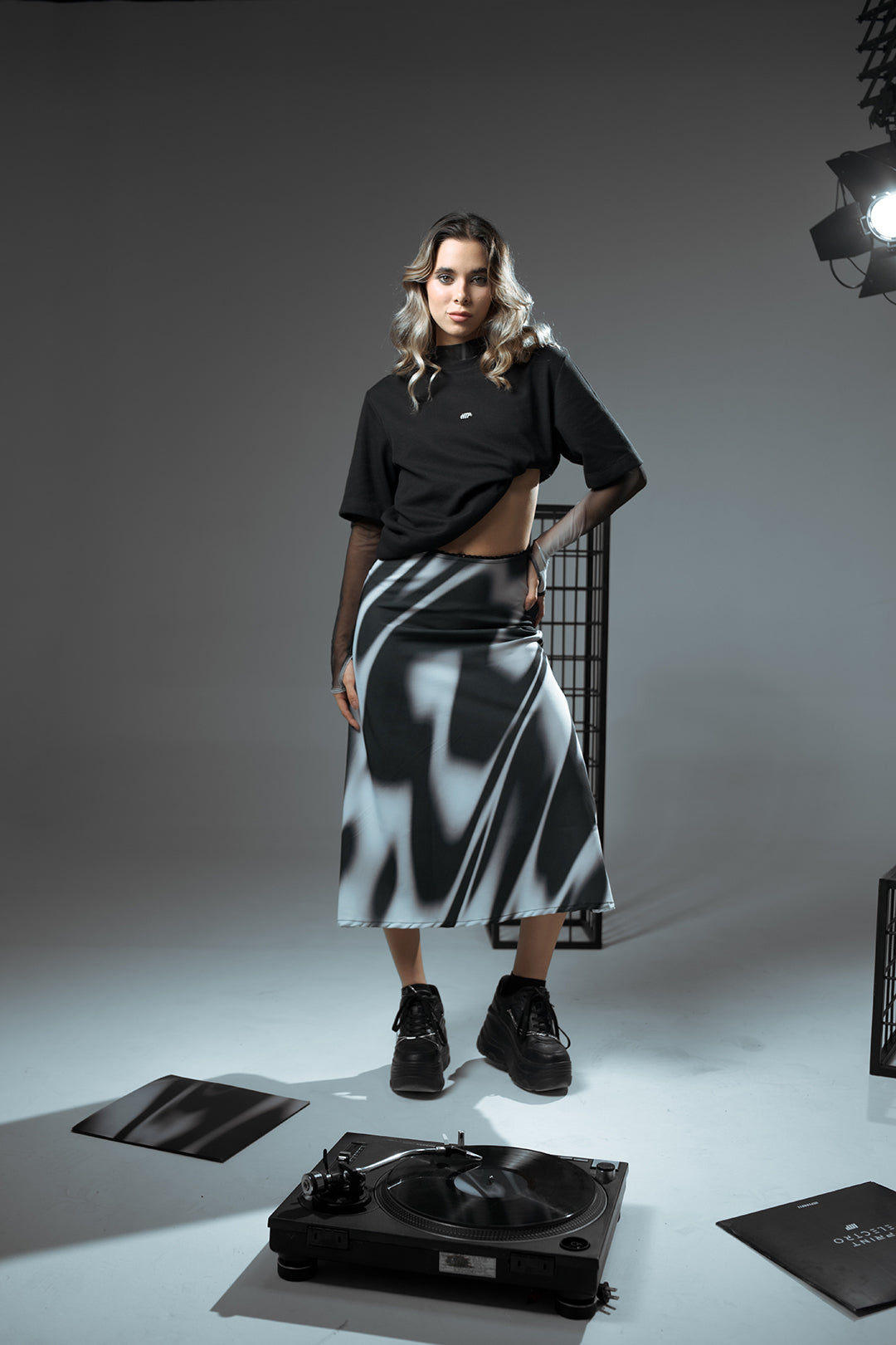 Falda Larga Electro