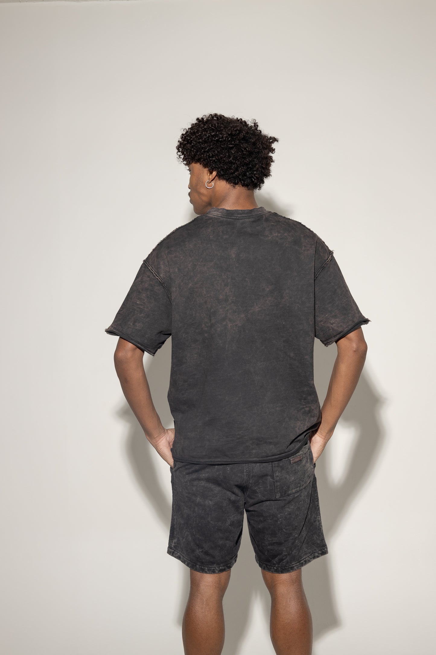 Oversized Redemption Láser Stone-Negro