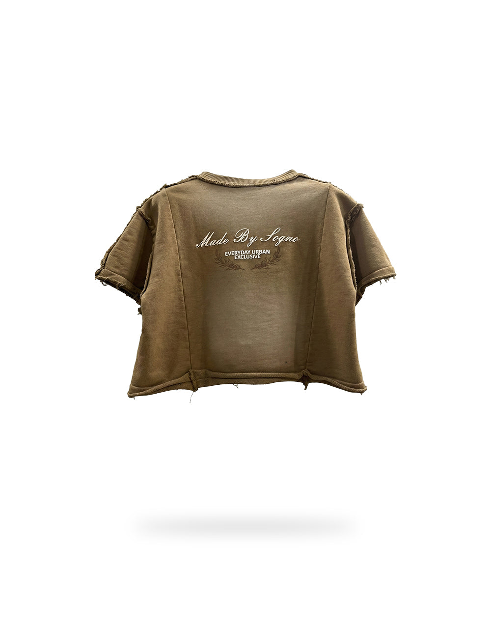 Crop-Top The Win Cut Burda-Marrón