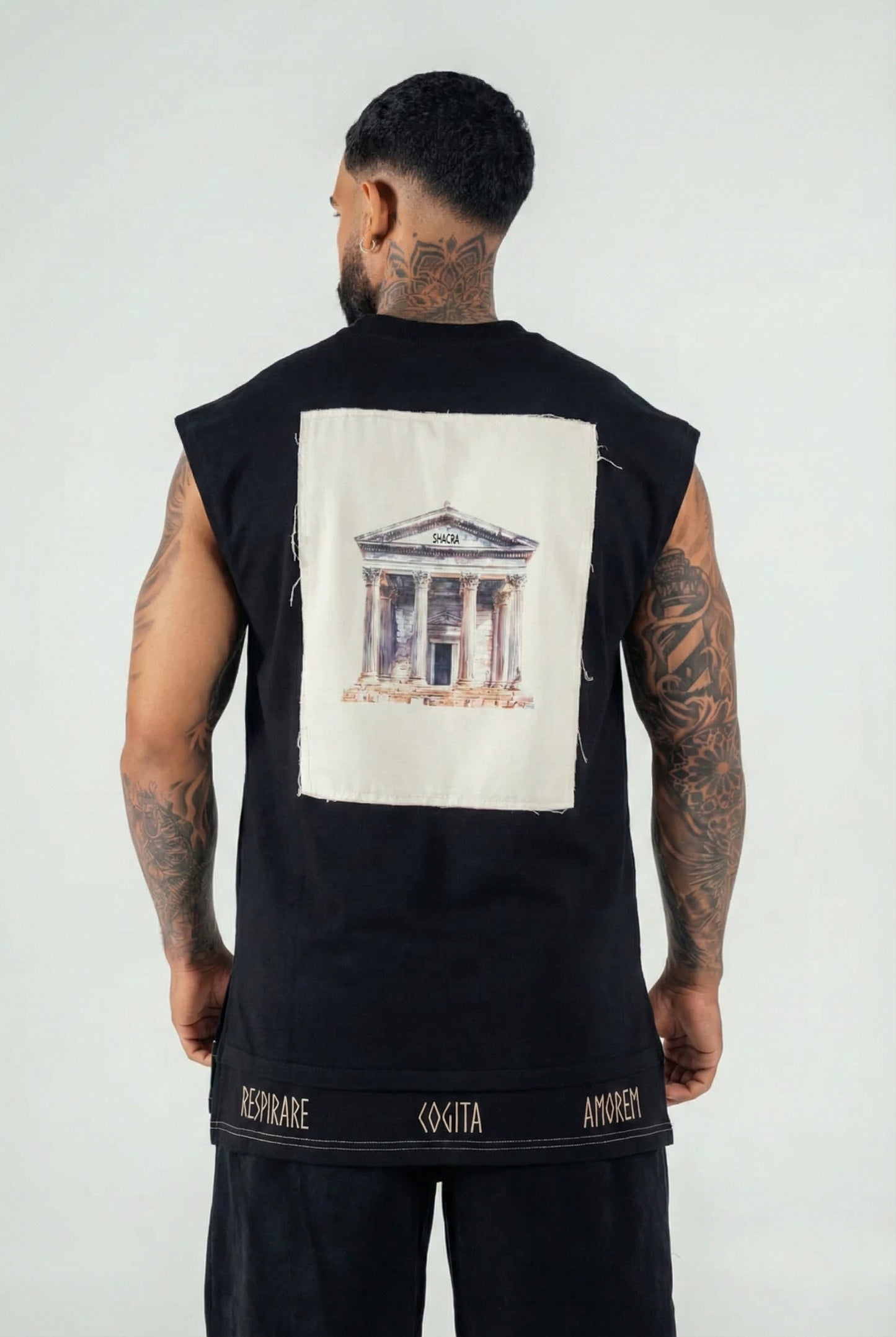 Camiseta Gladiador Negro