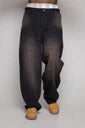 Baggy Courage Negro Desgastes/Estrella