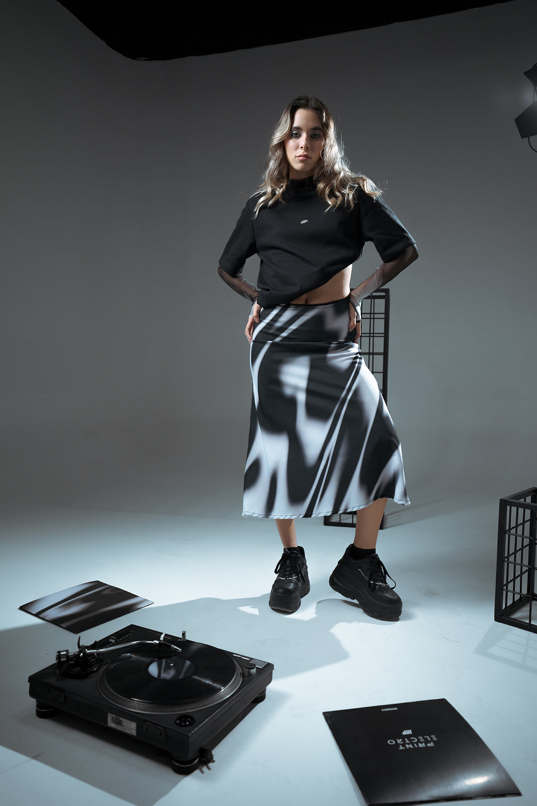 Falda Larga Electro