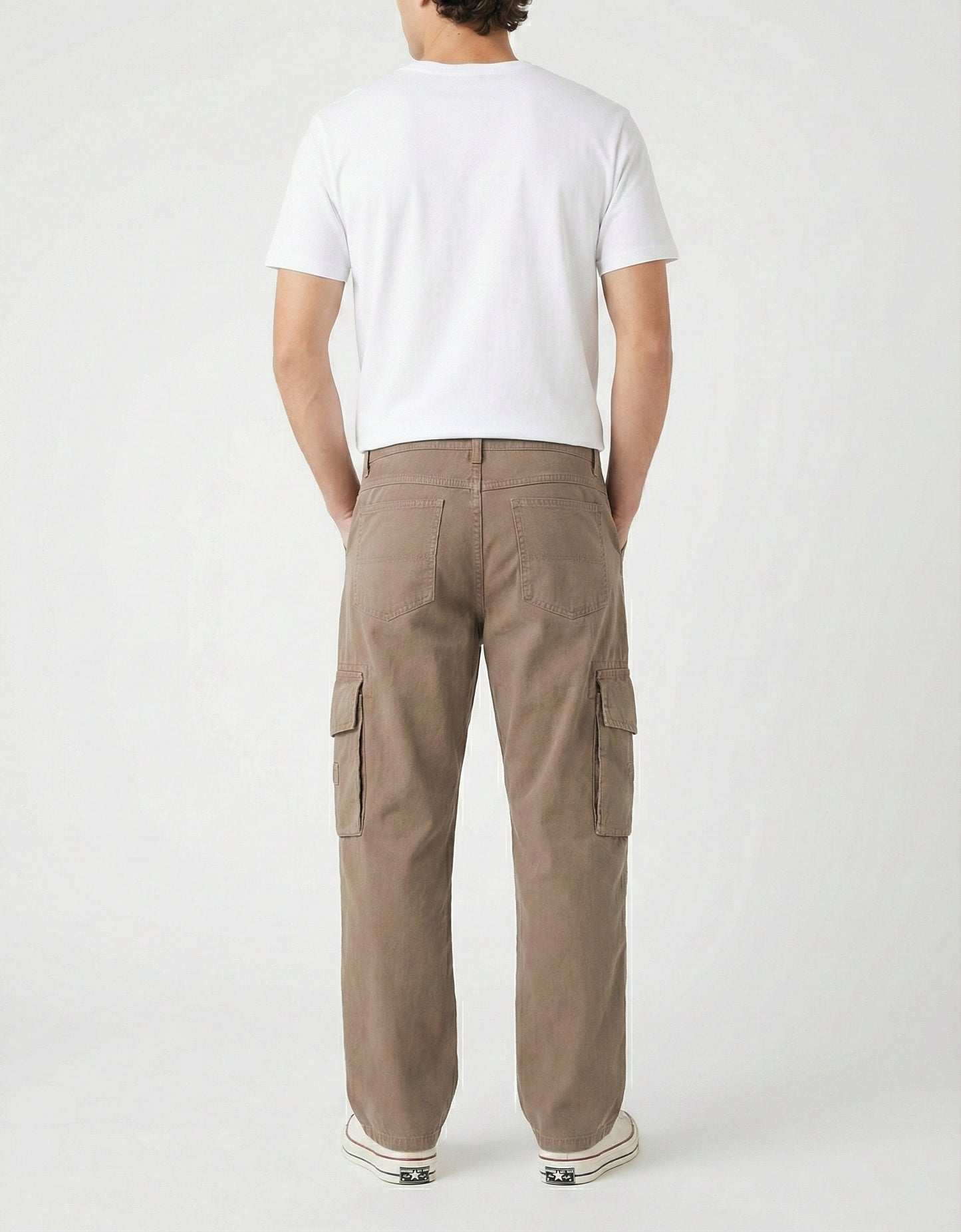 Pantalón Baggy Cargo Redemption-Cafe