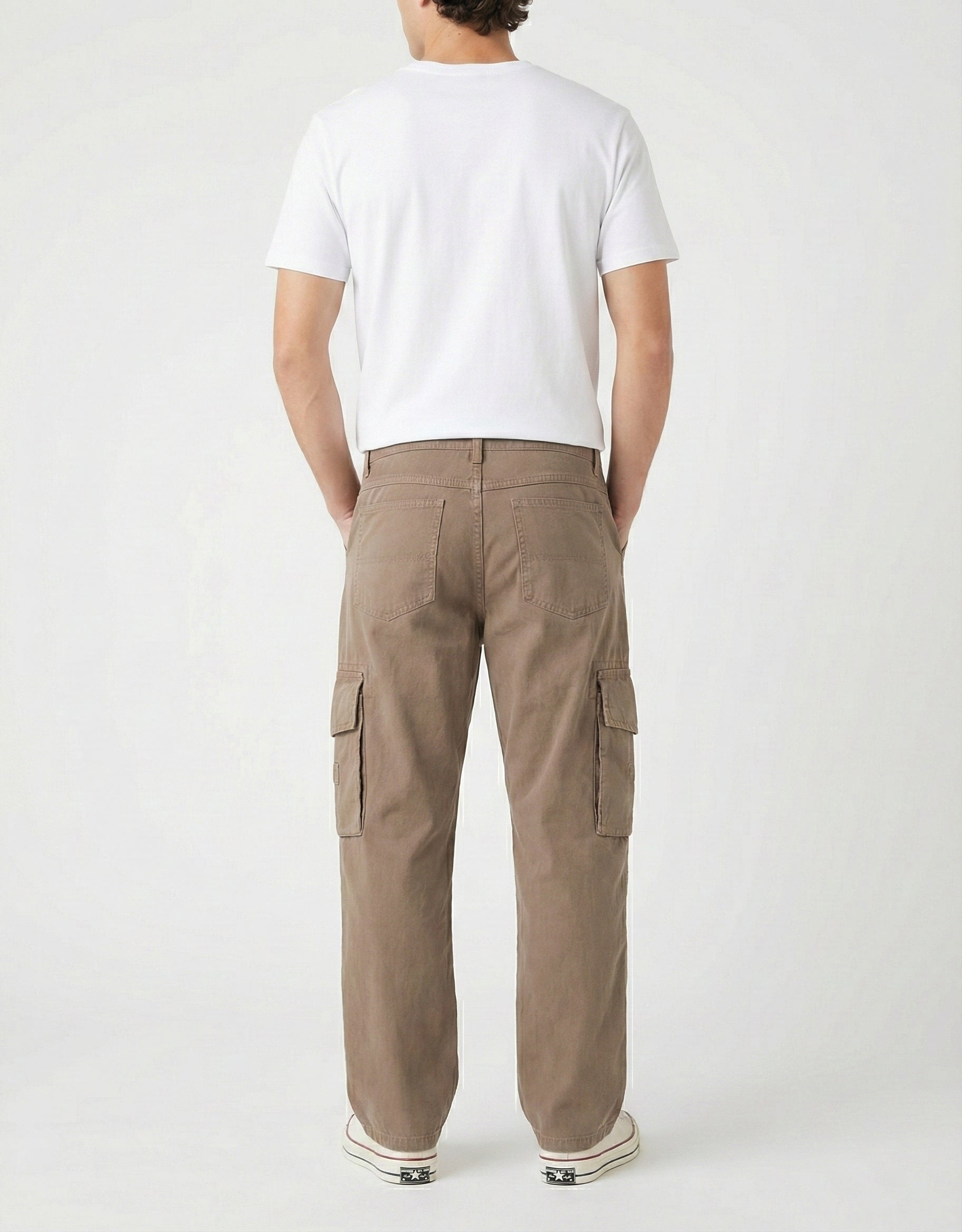 Pantalón Baggy Cargo Redemption-Cafe