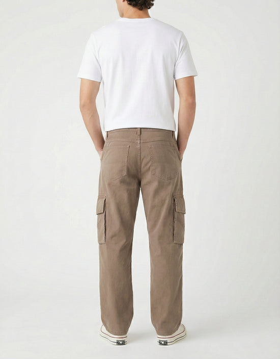 Pantalón Baggy Cargo Redemption-Cafe