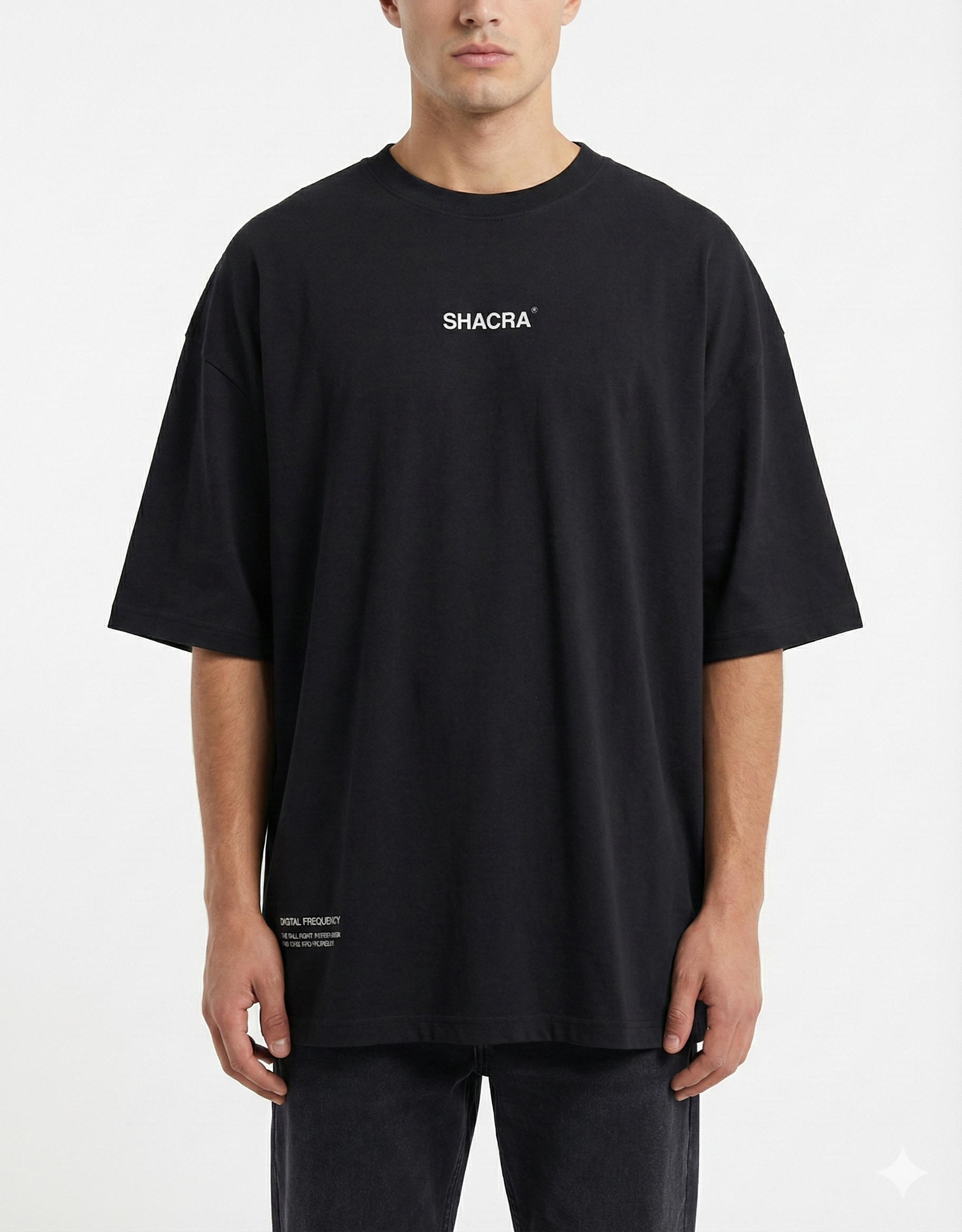 Oversized Televisor Negro