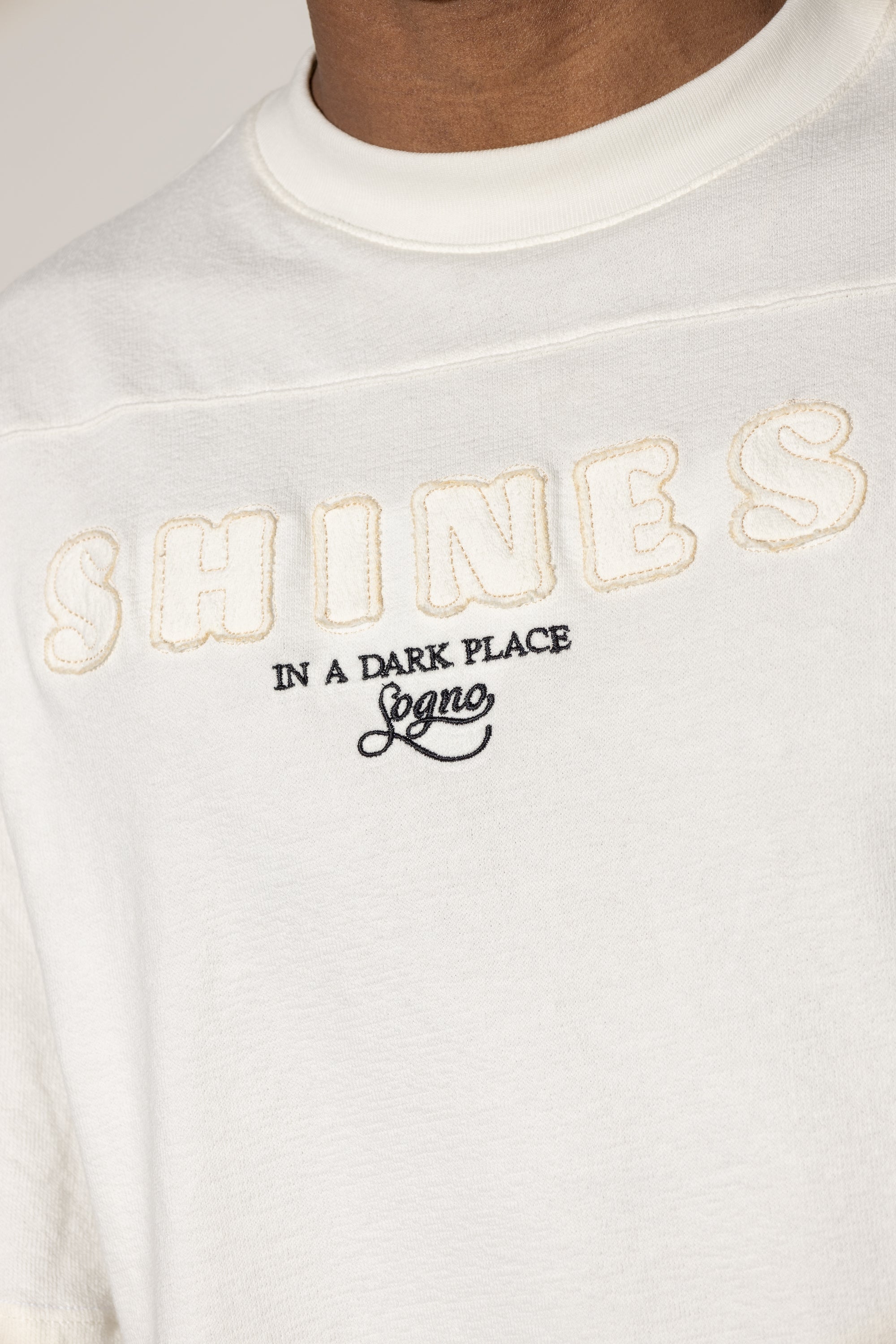 Oversized Redemption Shines-Beige