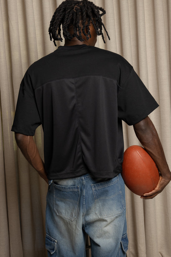 Oversized Trust Me Boxy- Negro
