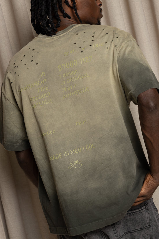 Oversized Trust Me Efecto Lavado-Verde