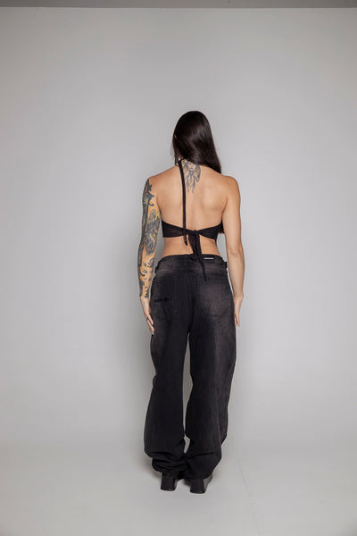Baggy Courage Negro Taches UNISEX