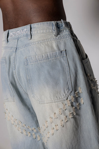 Baggy Courage Azul/Laser UNISEX
