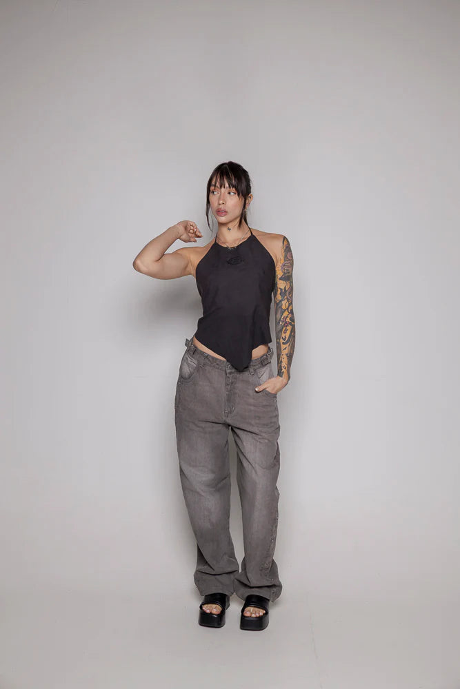 Baggy Courage Dama Gris/Stone