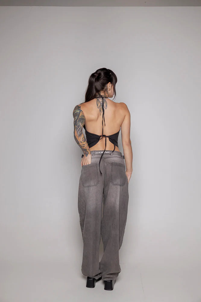 Baggy Courage Dama Gris/Stone