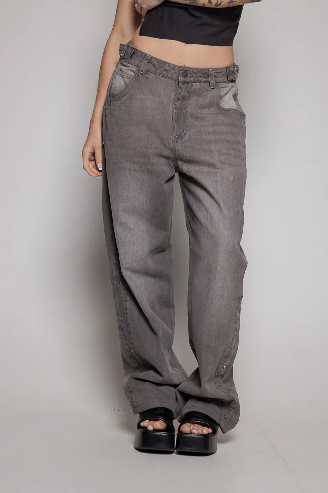Baggy Courage Dama Gris/Stone
