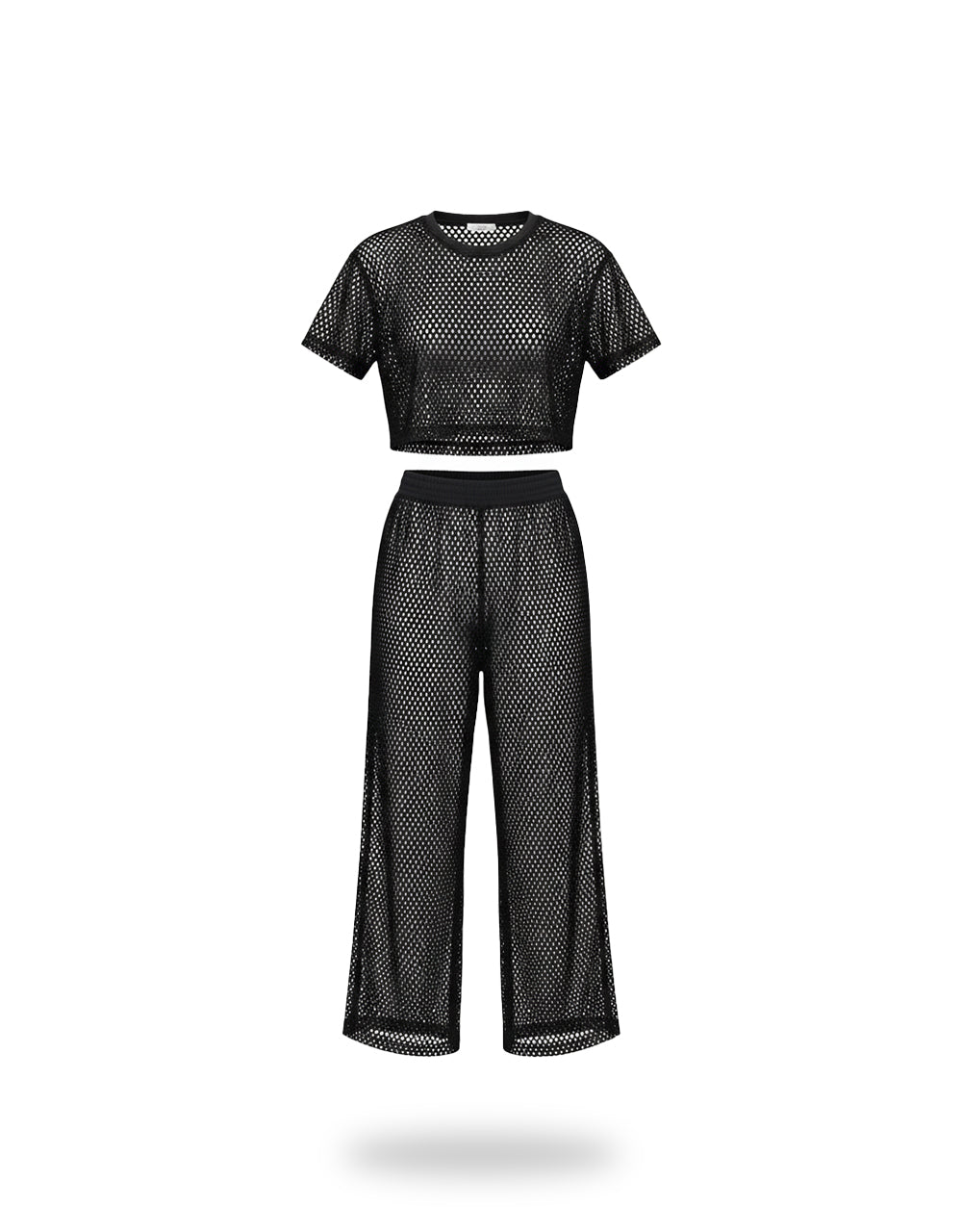 Set Playero Huecos Negro