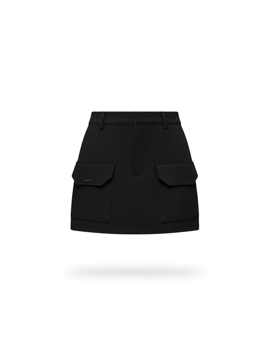 Falda Cargo Negro