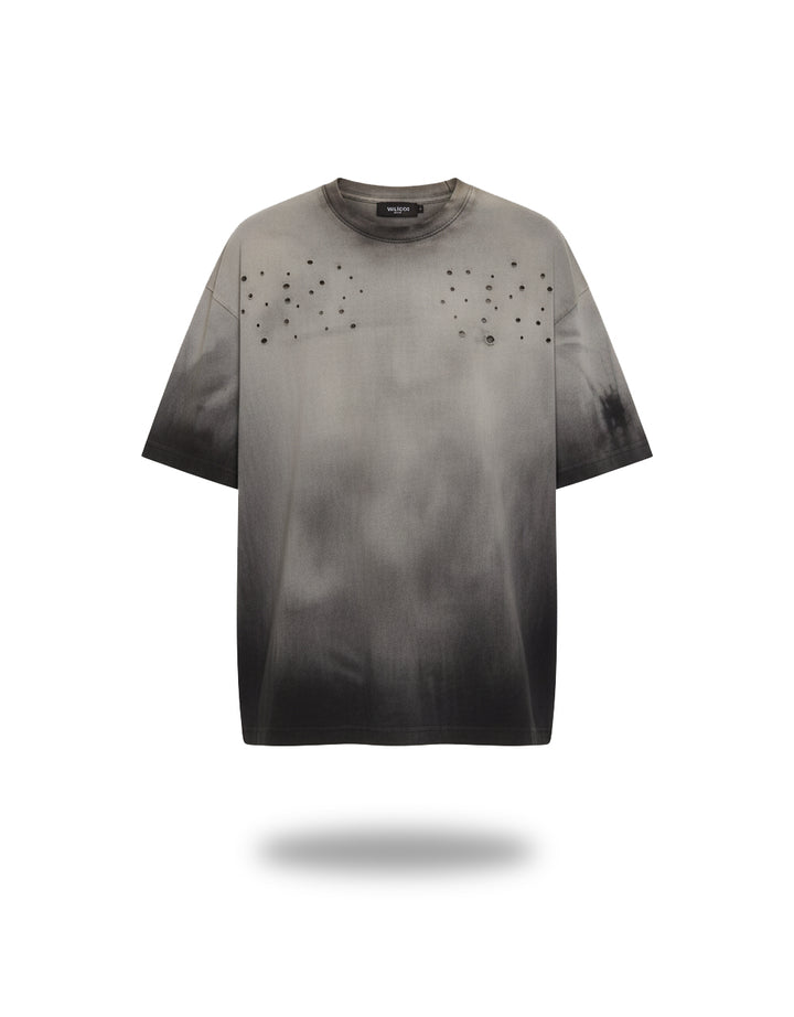 Oversized Trust Me Efecto Lavado-Gris