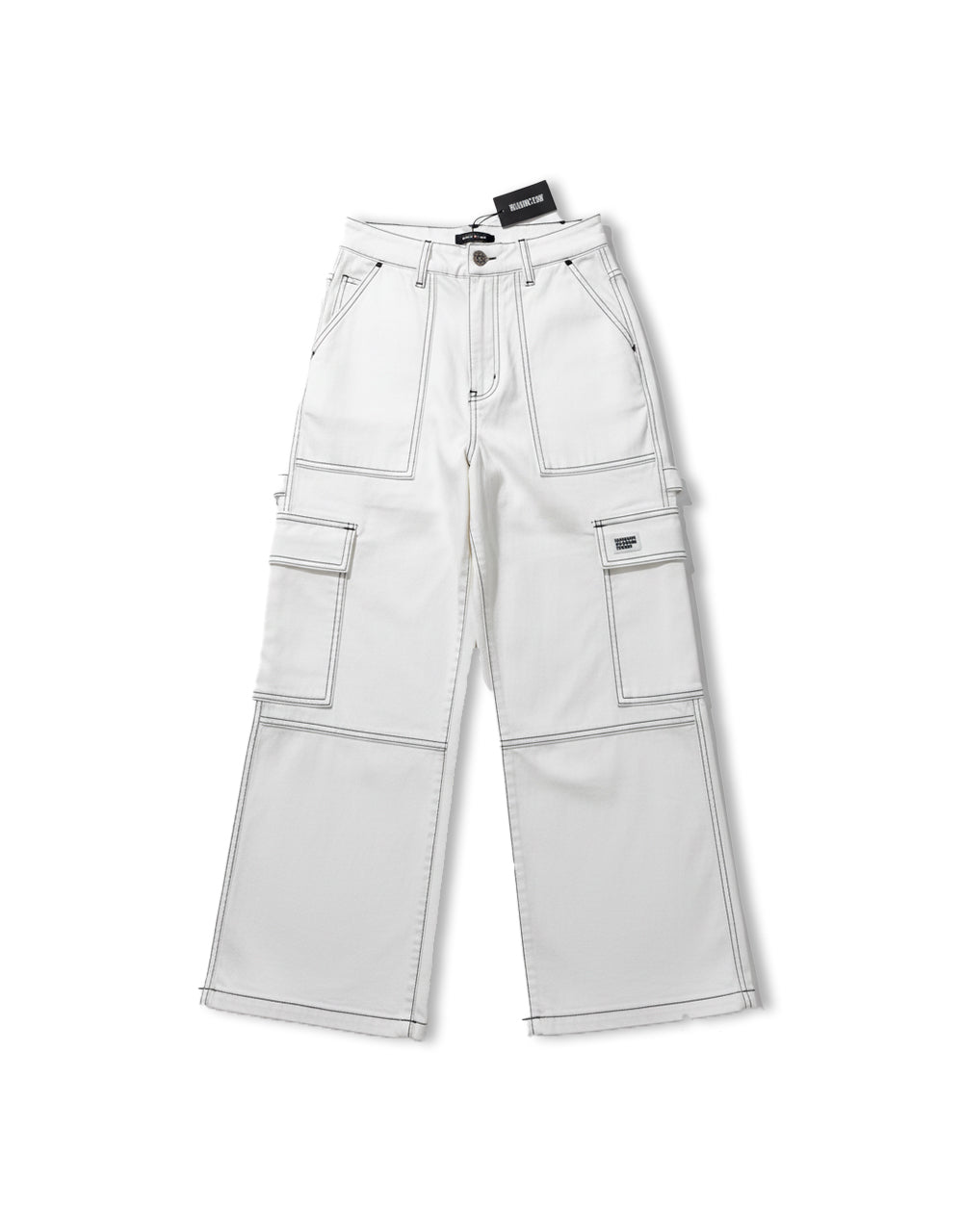 Pantalon Hilo Negro Blanco