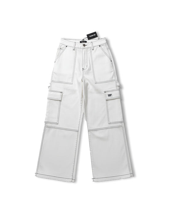 Pantalon Hilo Negro Blanco