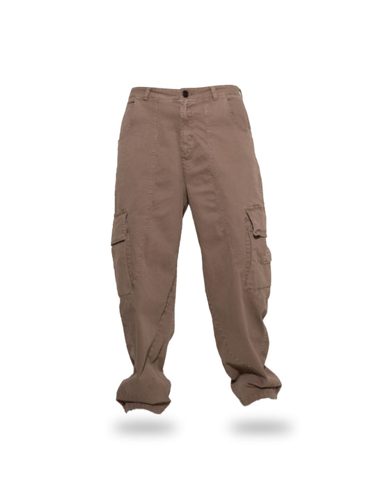 Pantalón Baggy Cargo Redemption-Cafe