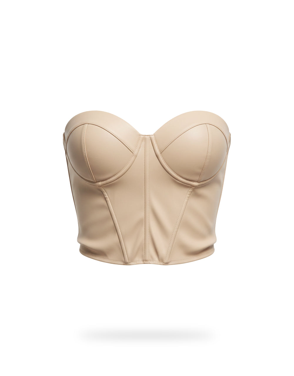 Corset Cuerina Nude