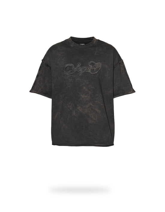 Oversized Redemption Láser Stone-Negro