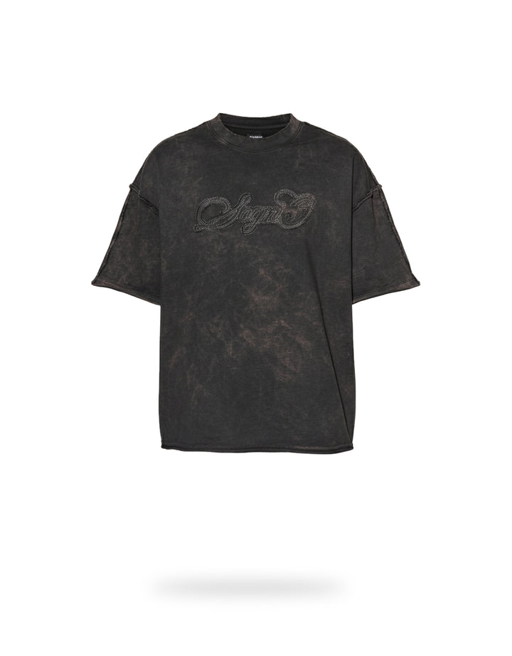 Oversized Redemption Láser Stone-Negro