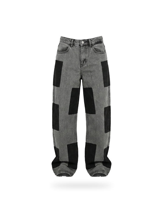 Pantalón Cuadros Negro
