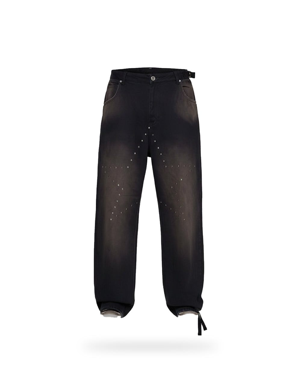 Baggy Courage Negro Desgastes/Estrella UNISEX