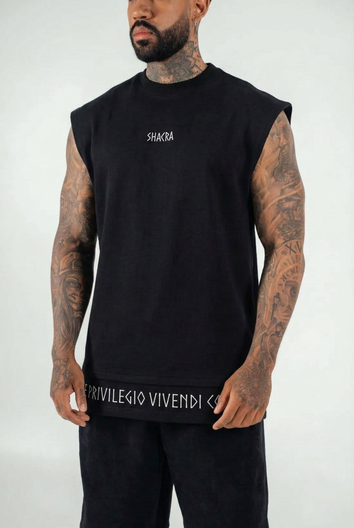 Camiseta Gladiador Negro