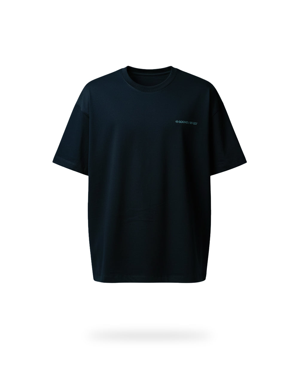 Camiseta Básica Regular-Negra