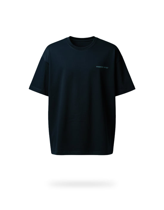 Camiseta Básica Regular-Negra