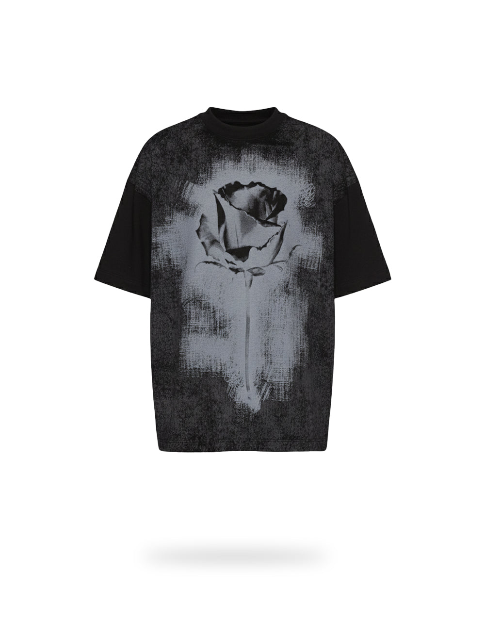 Oversized The Art Rose-Negra