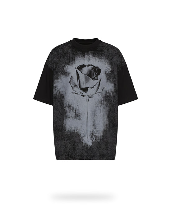 Oversized The Art Rose-Negra