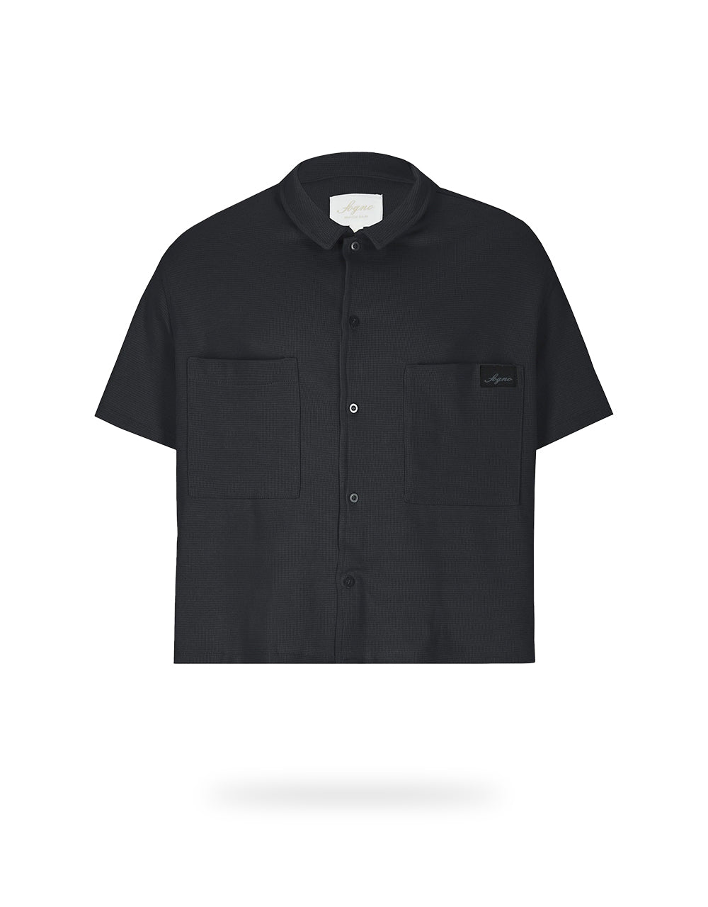 Camisa Trust Me Boxy Fit -Negra