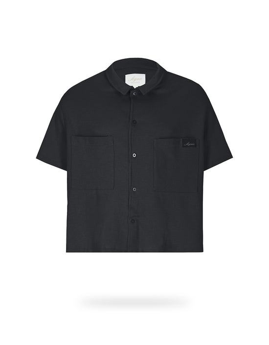 Camisa Trust Me Boxy Fit -Negra