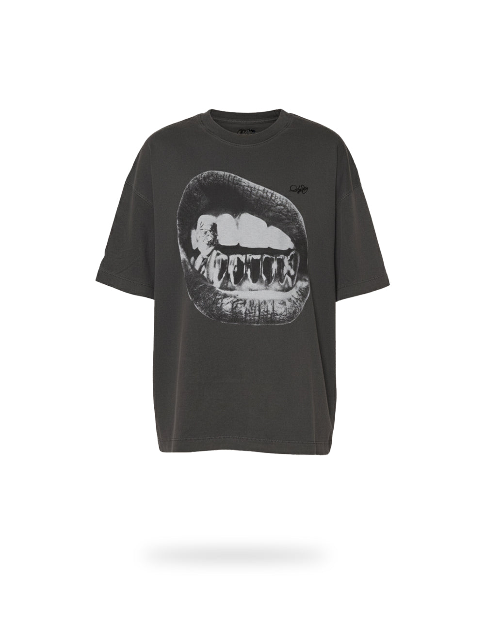 Oversized The Art Mouth-Gris