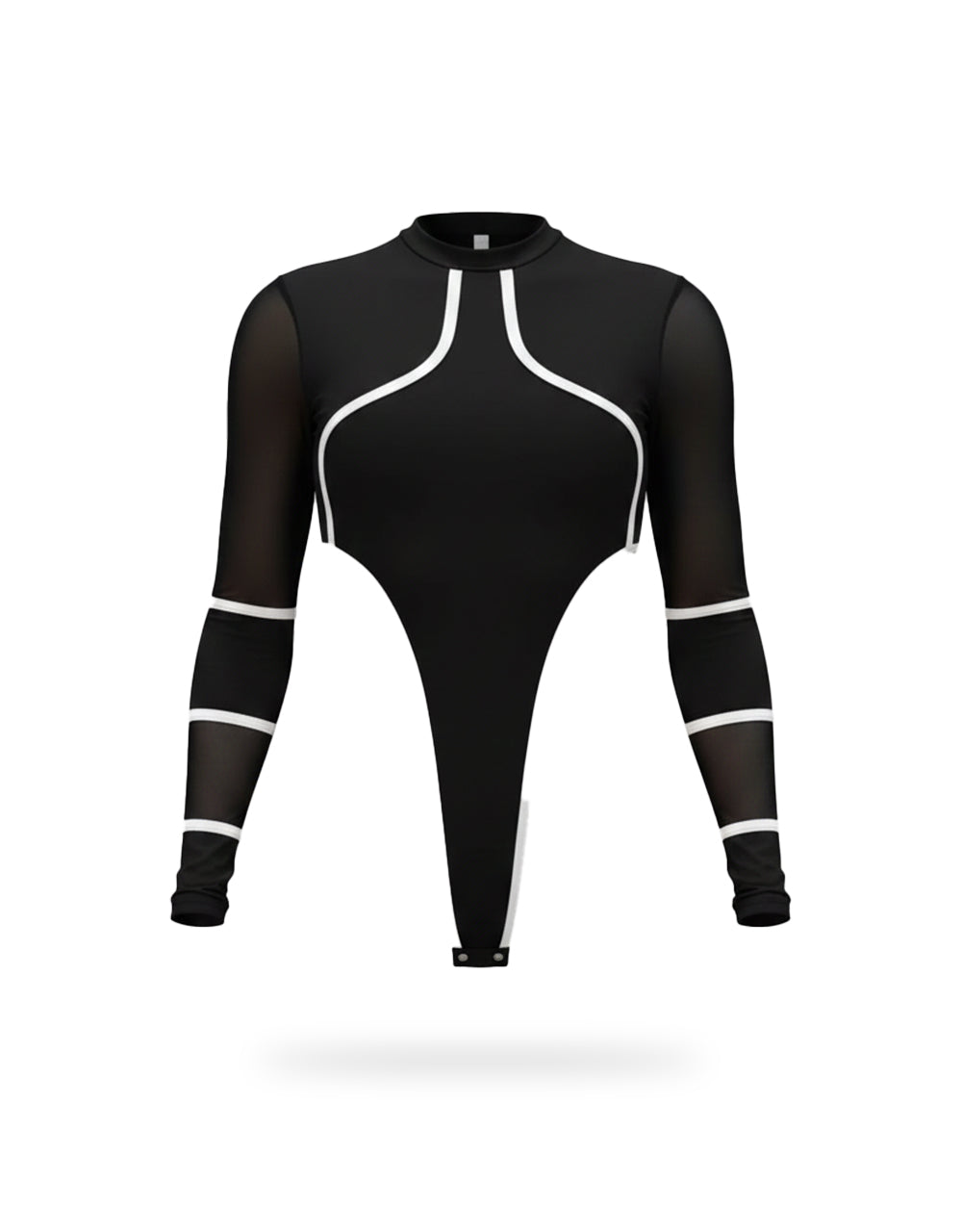 Body AURA Sesgos Blanco Con Negro