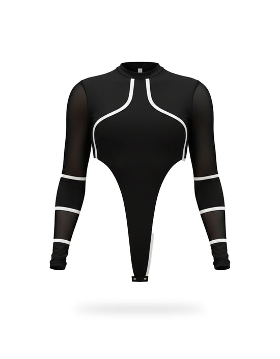 Body AURA Sesgos Blanco Con Negro