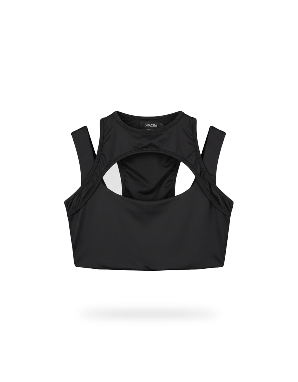 Crop Top Almilla Negro