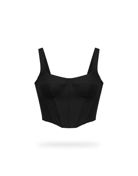Corset Tiras Negro